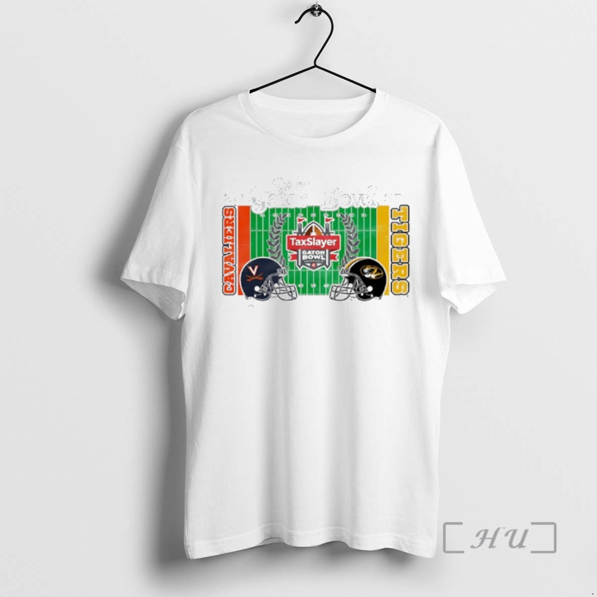 Officials Virginia Vs Mizzou 2025 Taxslayer Gator Bowl 2 Team Stadium Premium T Shirts Sweater Hoodie, Sweatshirt