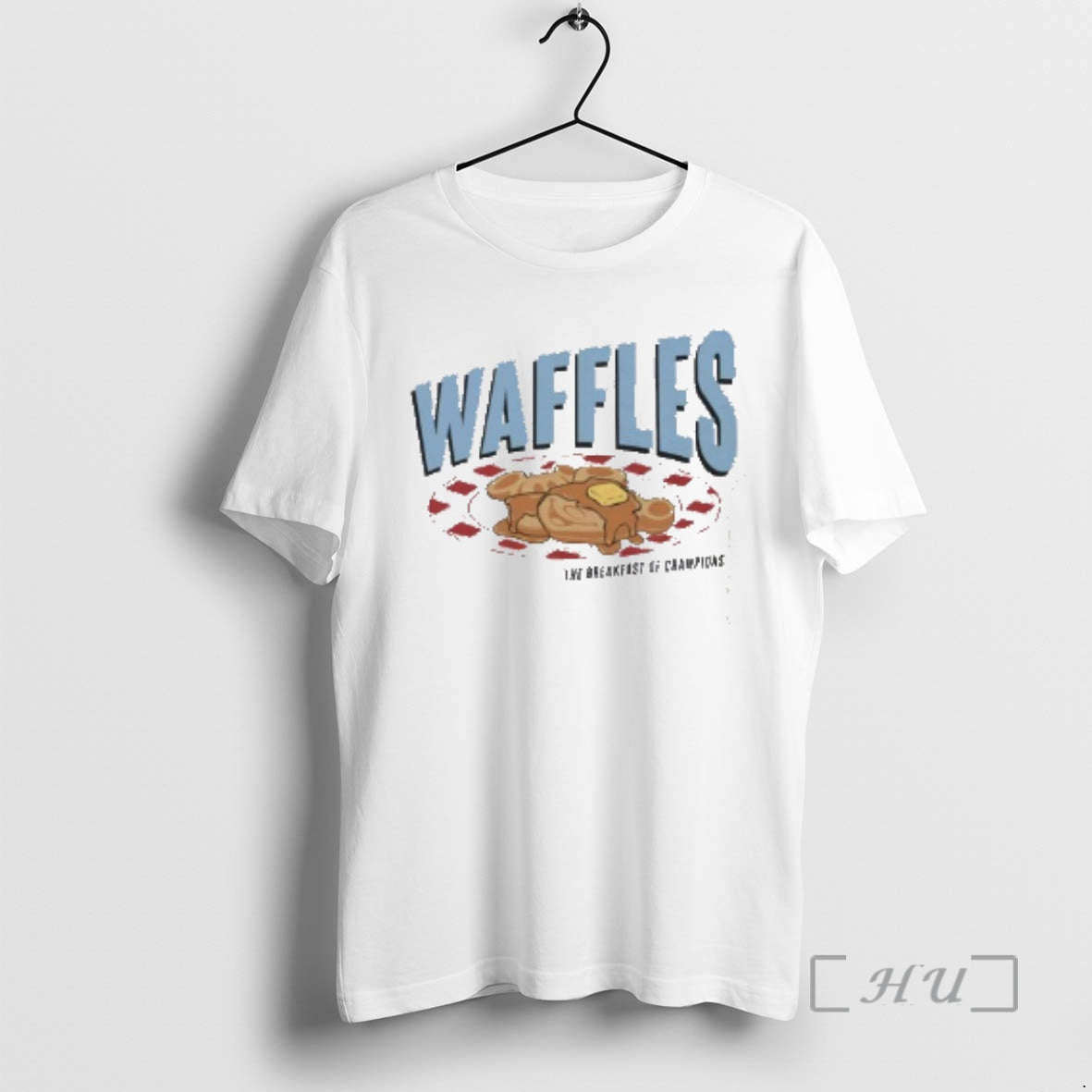 Officials Waffles The Breakfast Of Champions T-Shirts, Hoodie, Sweatshirt | AU18TeeNovaLab.com