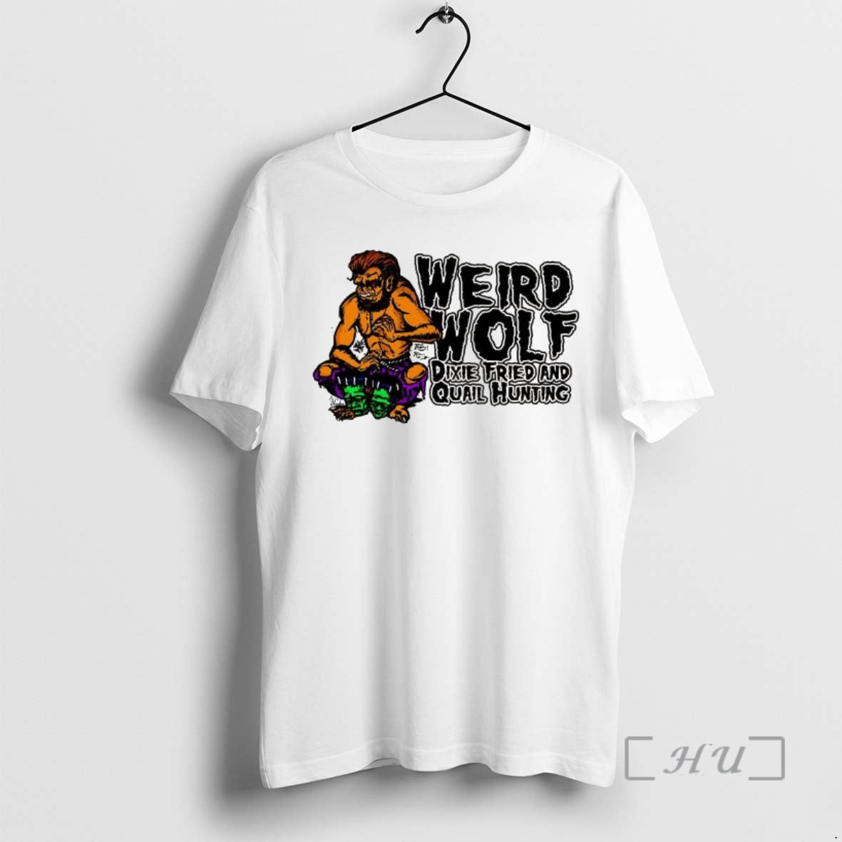 Officials Weird Wolf Dixie Fried And Quail Hunting Cartoon T-Shirts, Hoodie, Sweatshirt | AU18TeeNovaLab.com