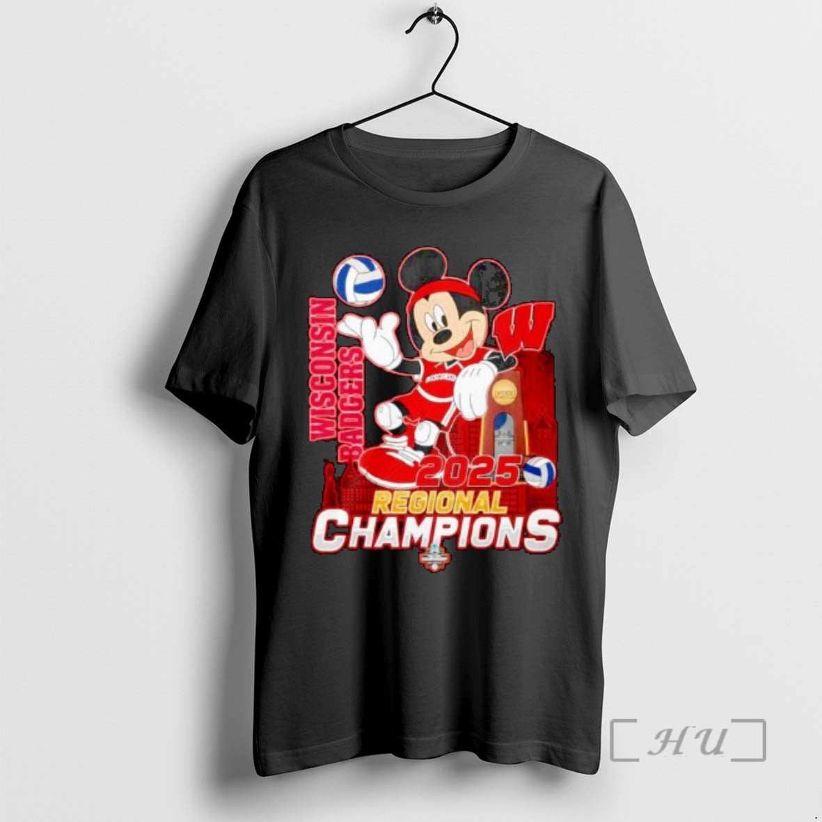 Officials Wisconsin Badgers 2025 Regional Champions Football Celebrating Ornaments T-Shirts, Hoodie, Sweatshirt