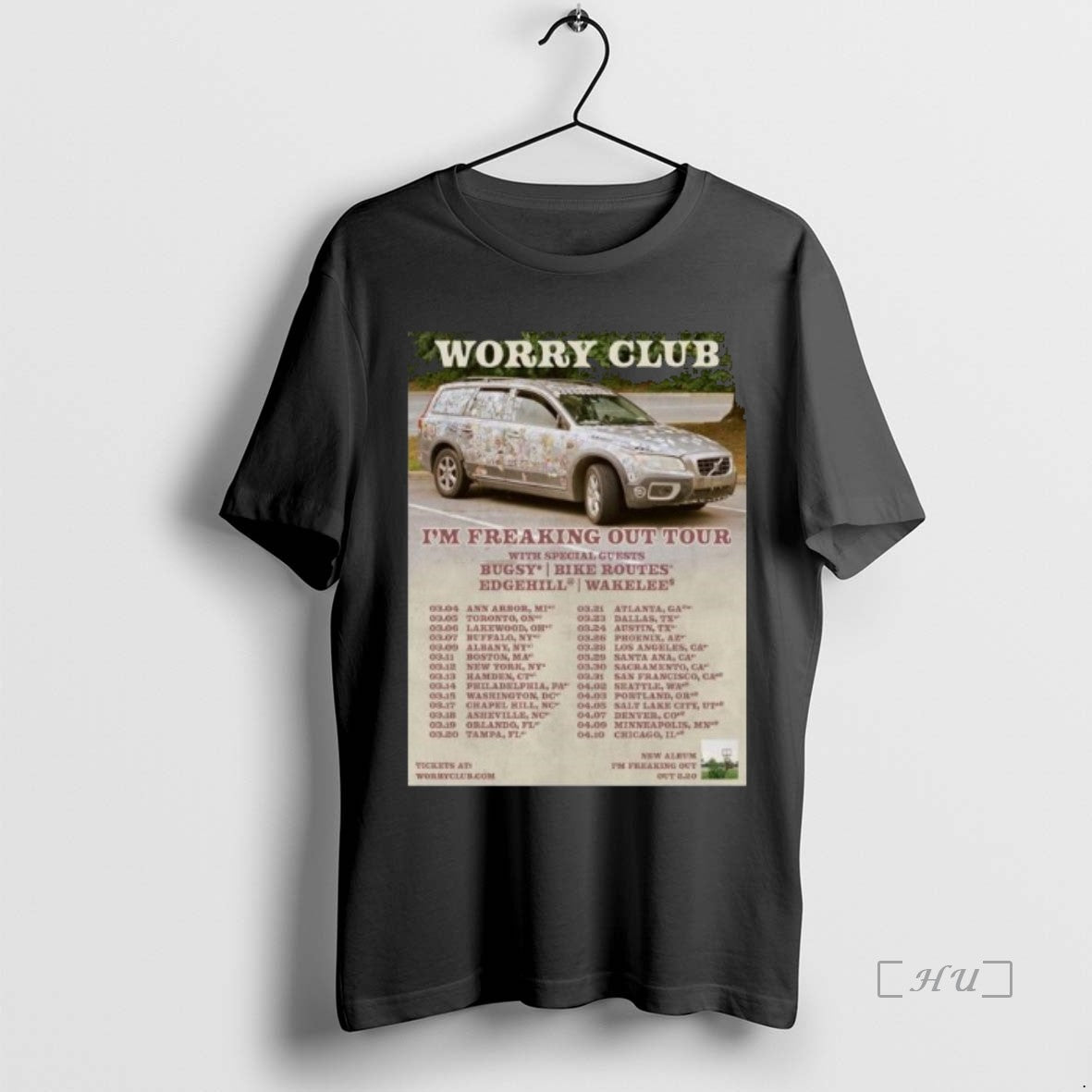Officials Worry Club Im Freaking Out Tour 2026 Long Sleve T-Shirts, Hoodie, Sweatshirt | AU18TeeNovaLab.com