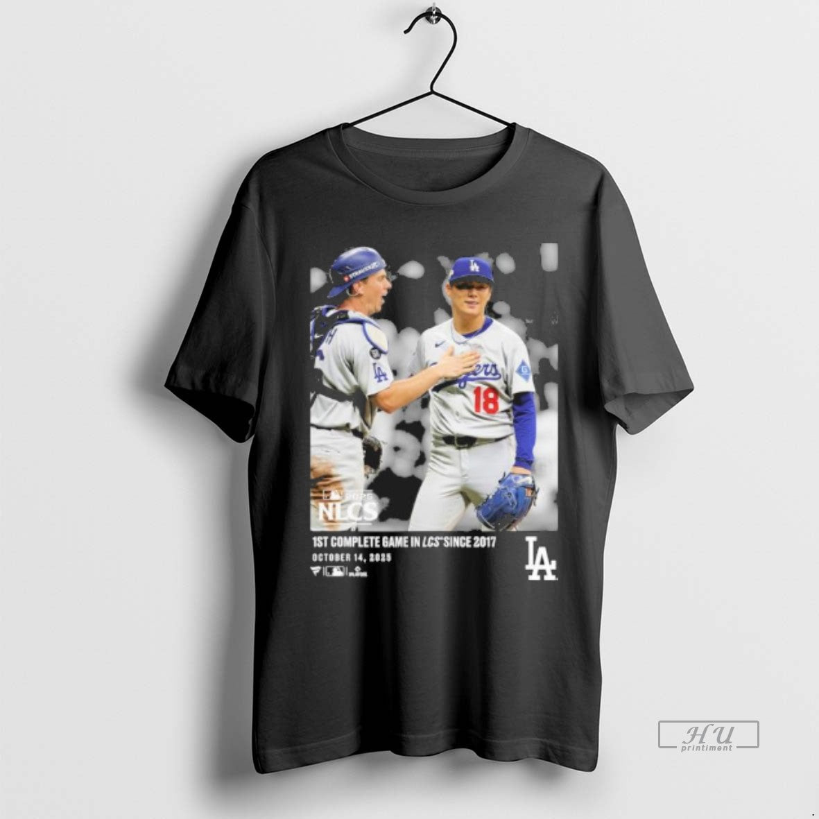 Officials Yoshinobu Yamamoto Los Angeles Dodgers 1st Complete Game Nlcs