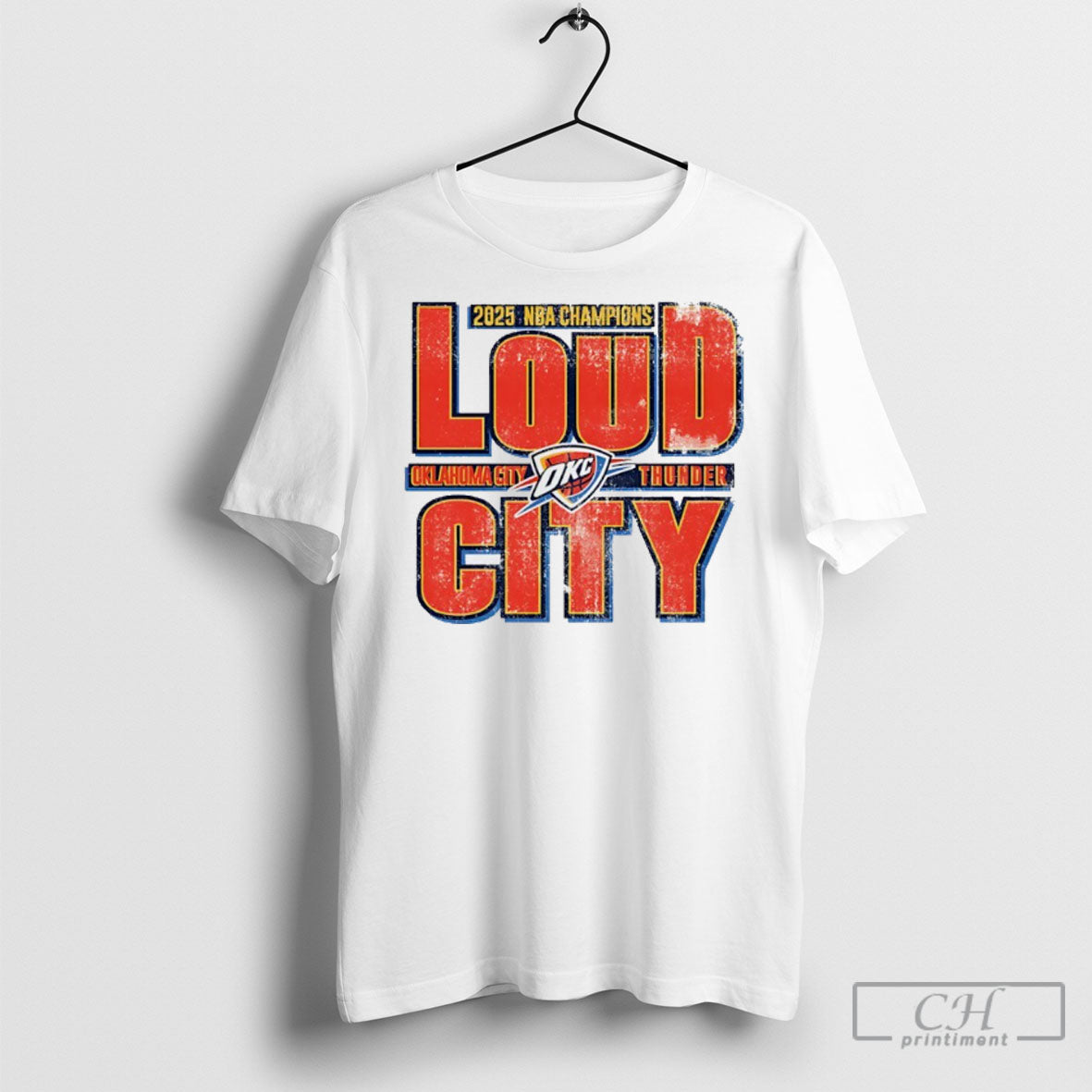Oklahoma City Thunder 2025 Nba Champions Loud City Shirts
