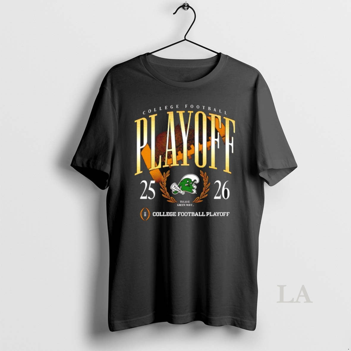 Original 2025 2026 College Football Playoff Tulane Green Wave Crest