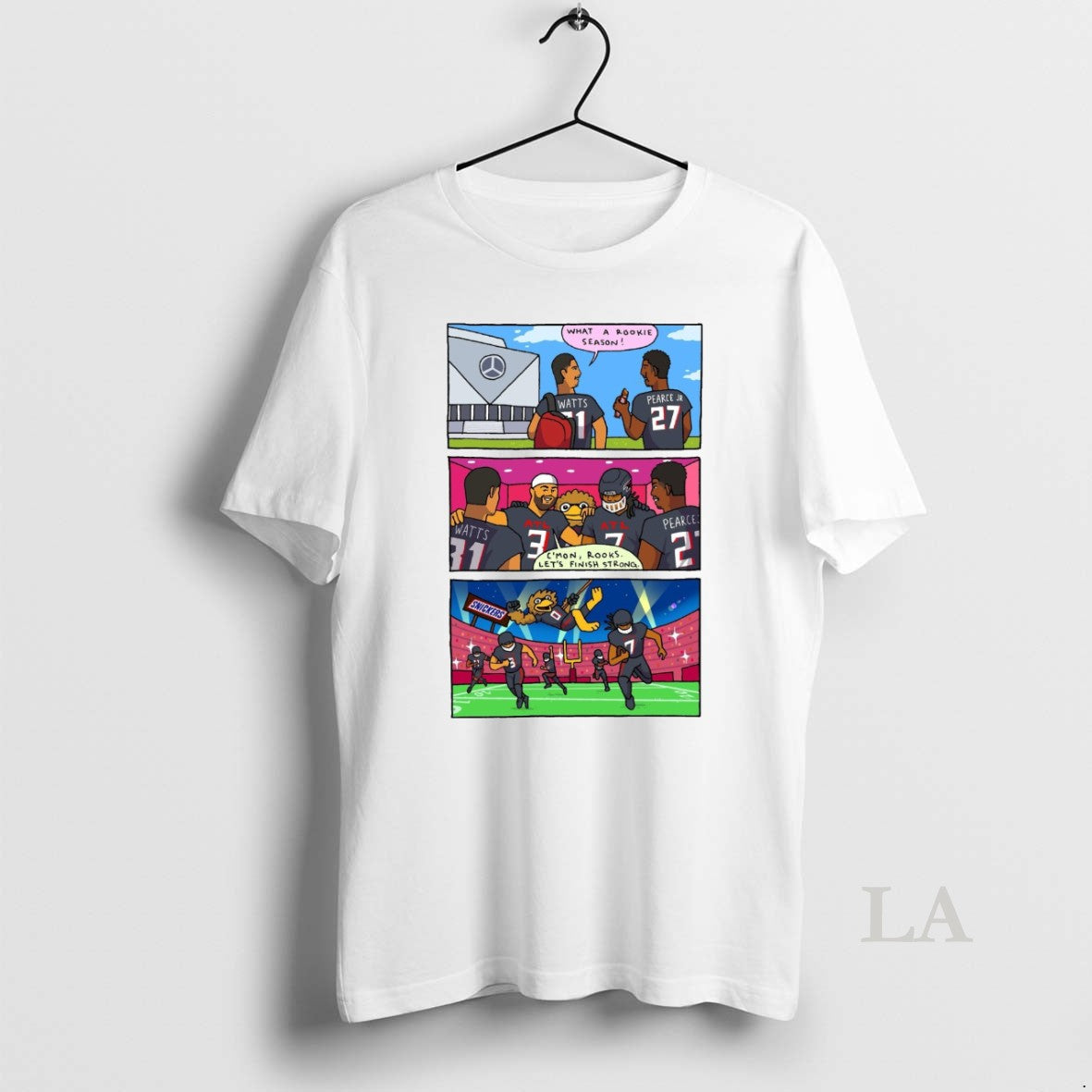 Original Atlanta Falcons What A Rookie Season Cmon Rooks Lets Finish Strong T-Shirts, Hoodie, Sweatshirt | AU18TeeNovaLab.com