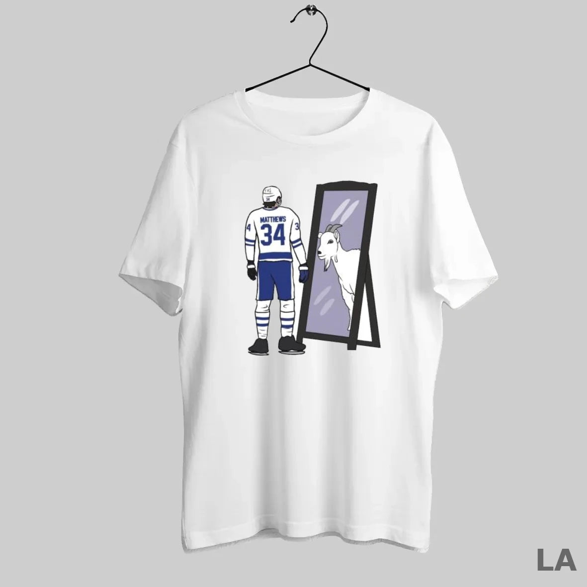 Original Auston Matthews Mirror Goat