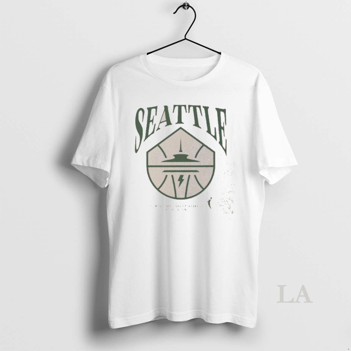 Original Awesome Seattle Storm High Energy Basketball 2025 Washed
