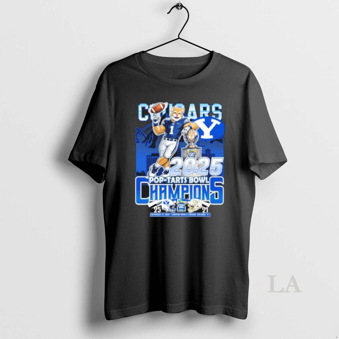 Original Byu Cougars Mascot 2025 Pop Tarts Bowl Champions T-Shirts, Hoodie, Sweatshirt | AU18TeeNovaLab.com