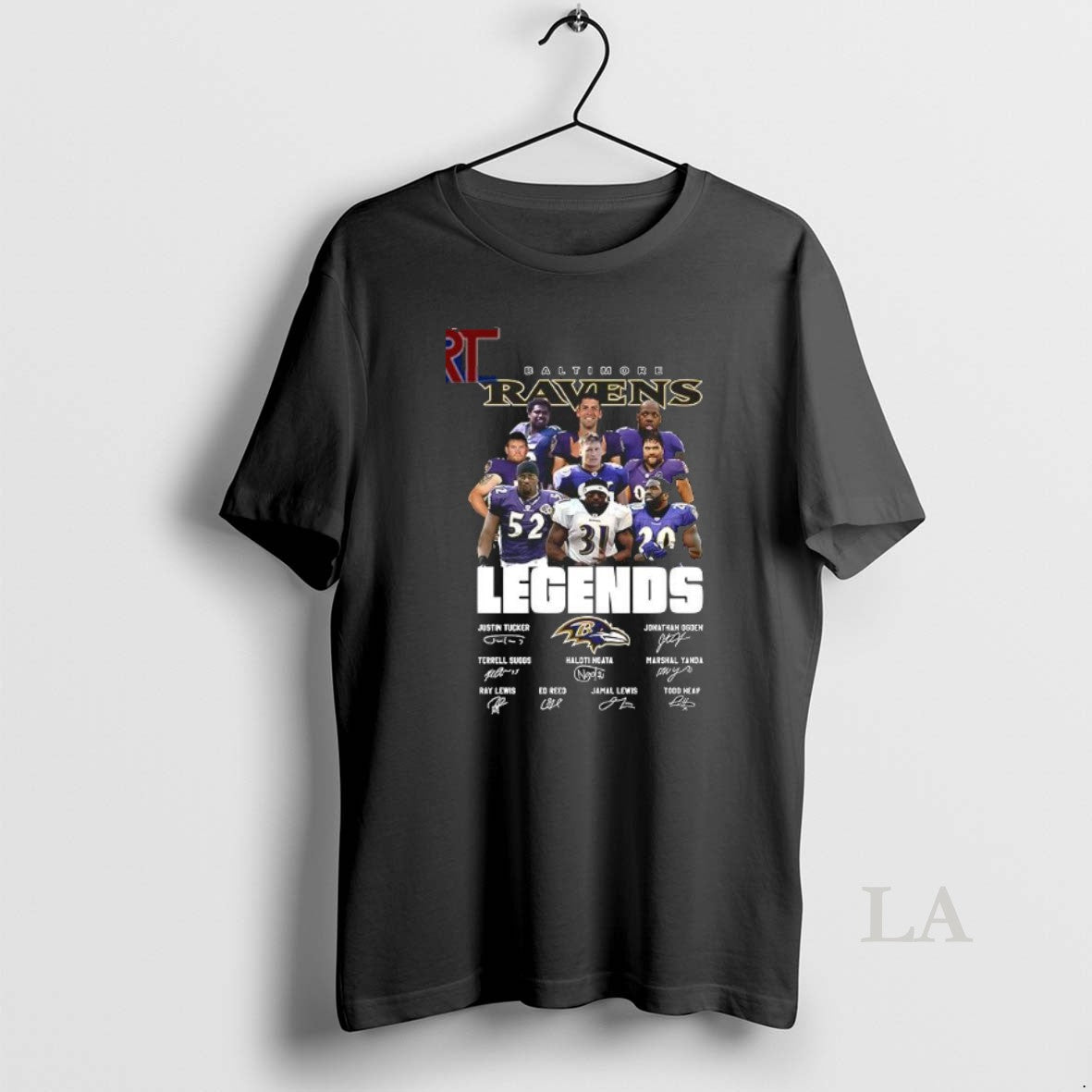 Original Baltimore Ravens Football Legends Signature