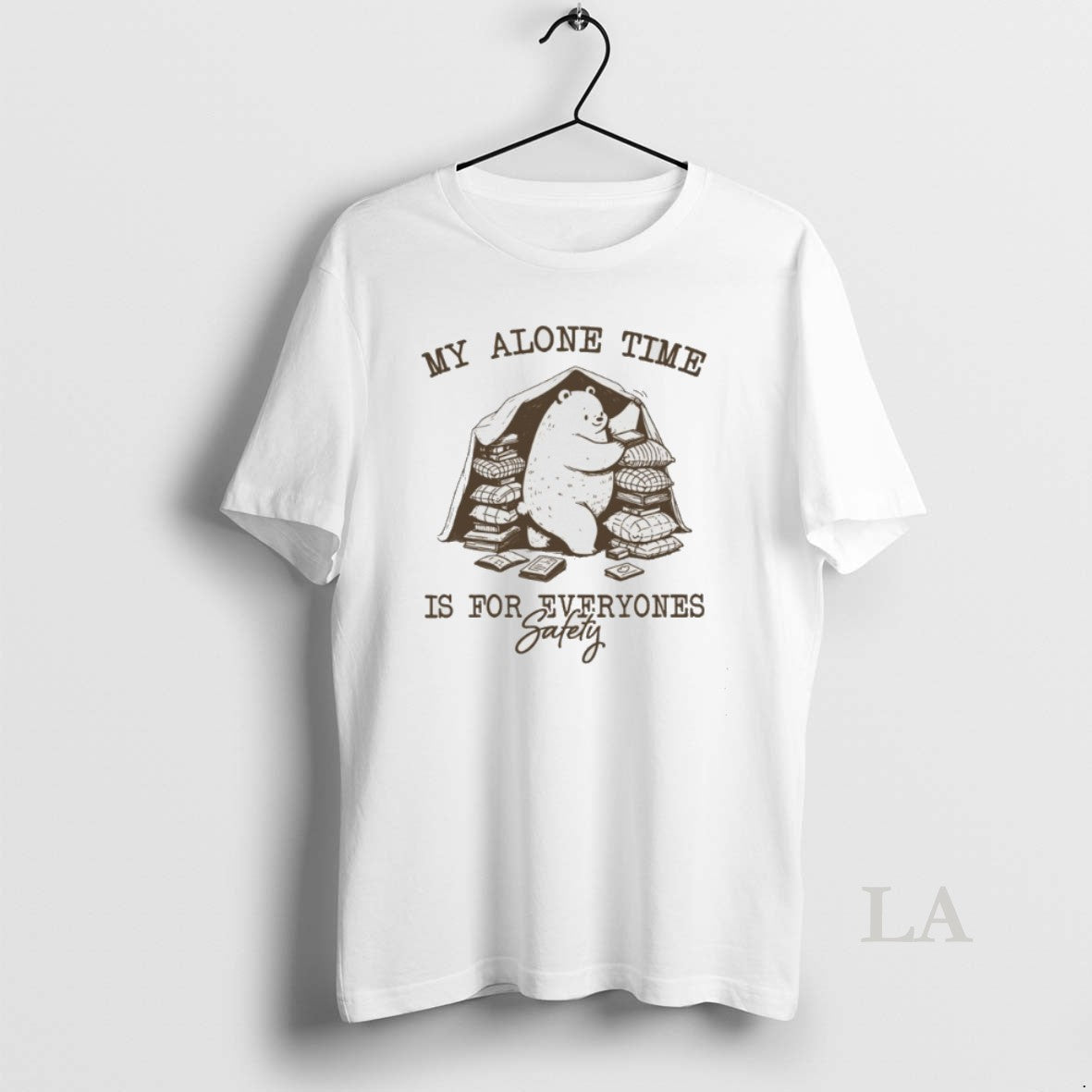 Original Bear My Alone Time Is For Everyones Safety T-Shirts, Hoodie, Sweatshirt | AU18TeeNovaLab.com