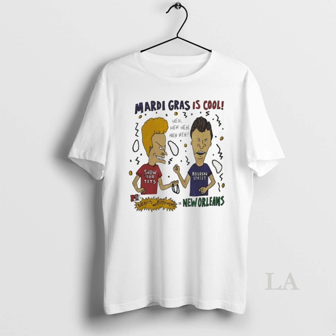 Original Beavis And Butthead Mardi Gras New Orleans