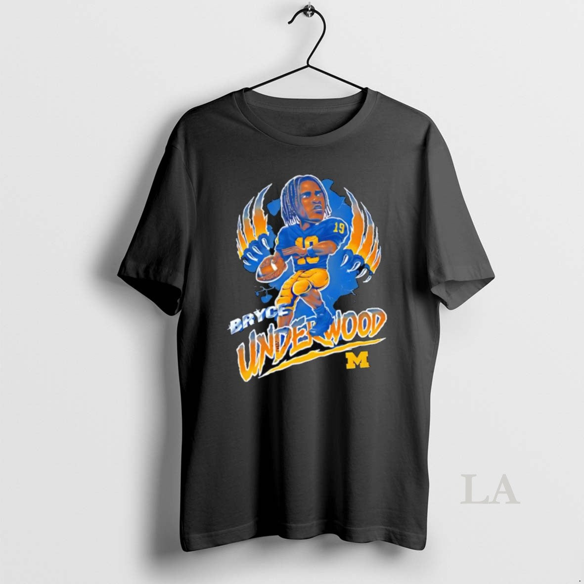 Original Bryce Underwood Michigan Wolverines 19 Player