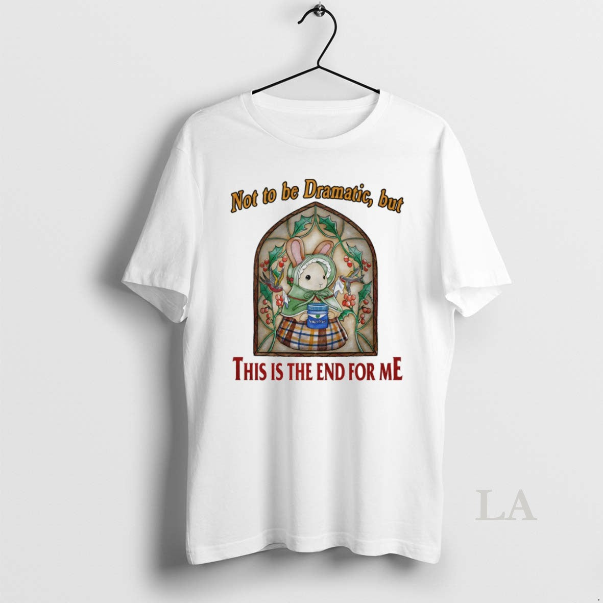 Original Bunny Not To Be Dramatic But This Is The End For Me Circle T-Shirts, Hoodie, Sweatshirt | AU18TeeNovaLab.com