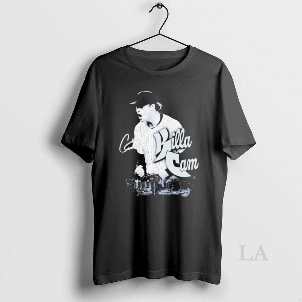 Original Cam Schlittler Killa Cam New York Baseball Skyline Signature