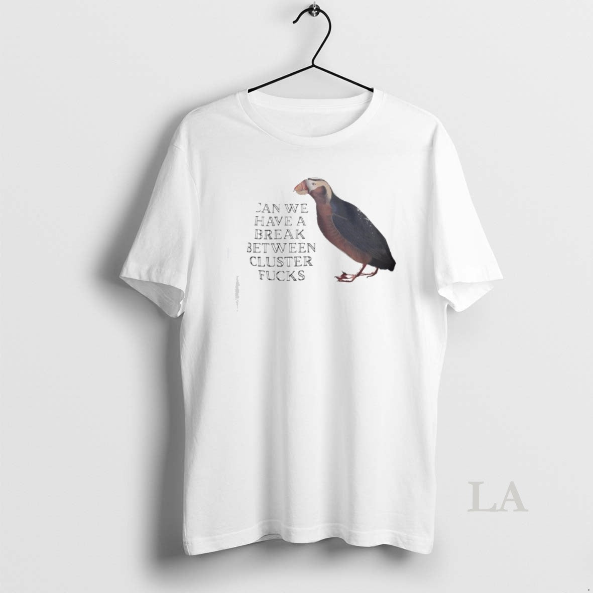 Original Can We Have A Break Between Cluster Fucks Horned Puffin Graphic T-Shirts, Hoodie, Sweatshirt | AU18TeeNovaLab.com
