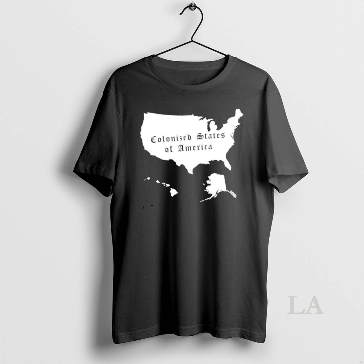 Original Colonized States Of America Map