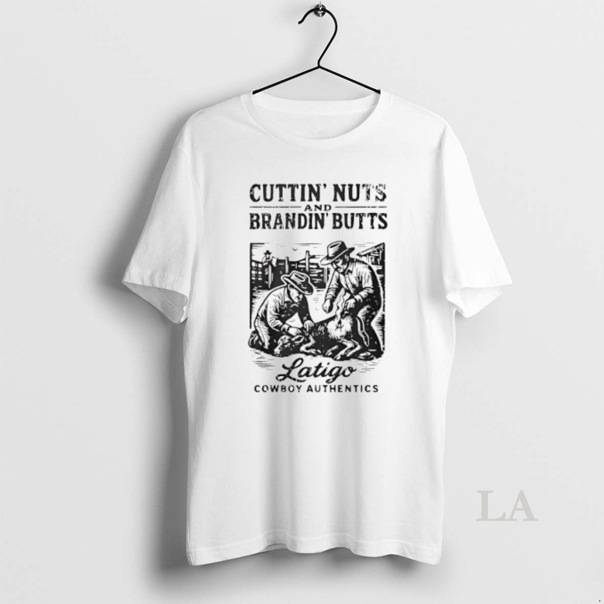 Original Cuttin Nuts And Brandin Butts Latigo Cowboy Authentics T-Shirts, Hoodie, Sweatshirt | AU18TeeNovaLab.com