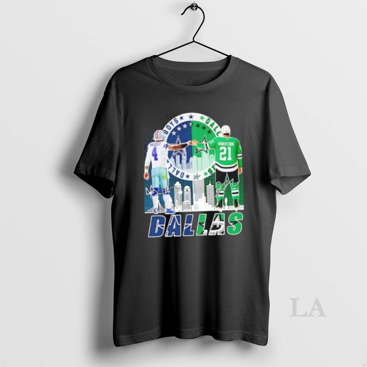 Original Dallas City Sports Prescott Cowboys X Robertson Stars Skyline T-Shirts, Hoodie, Sweatshirt | AU18TeeNovaLab.com