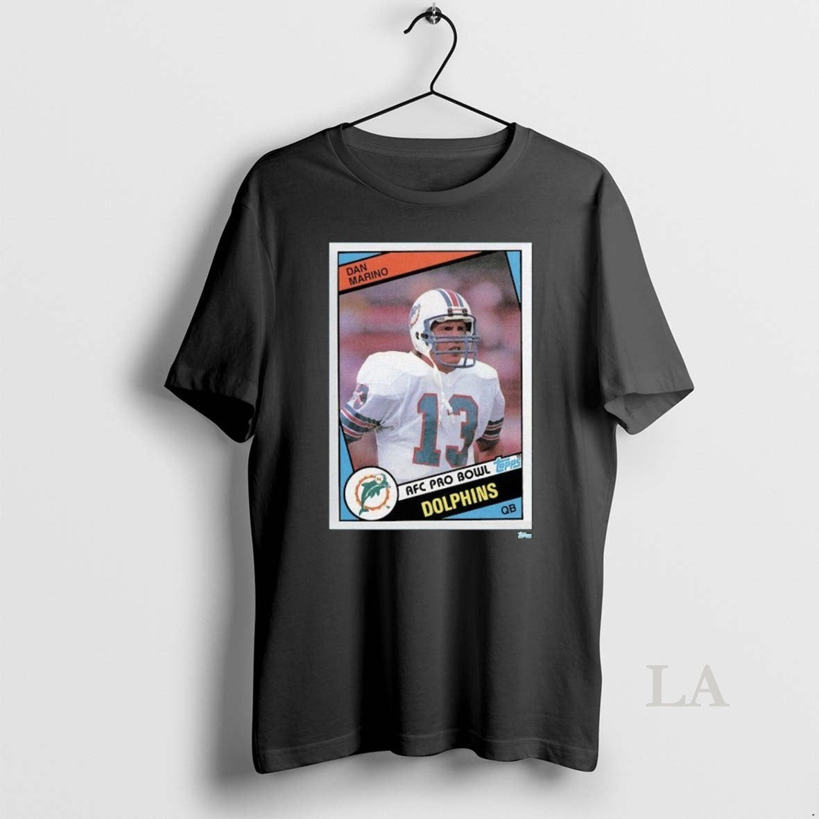 Original Dan Marino Afc Pro Bowl Qb Miami Dolphins Trading T Shirtss