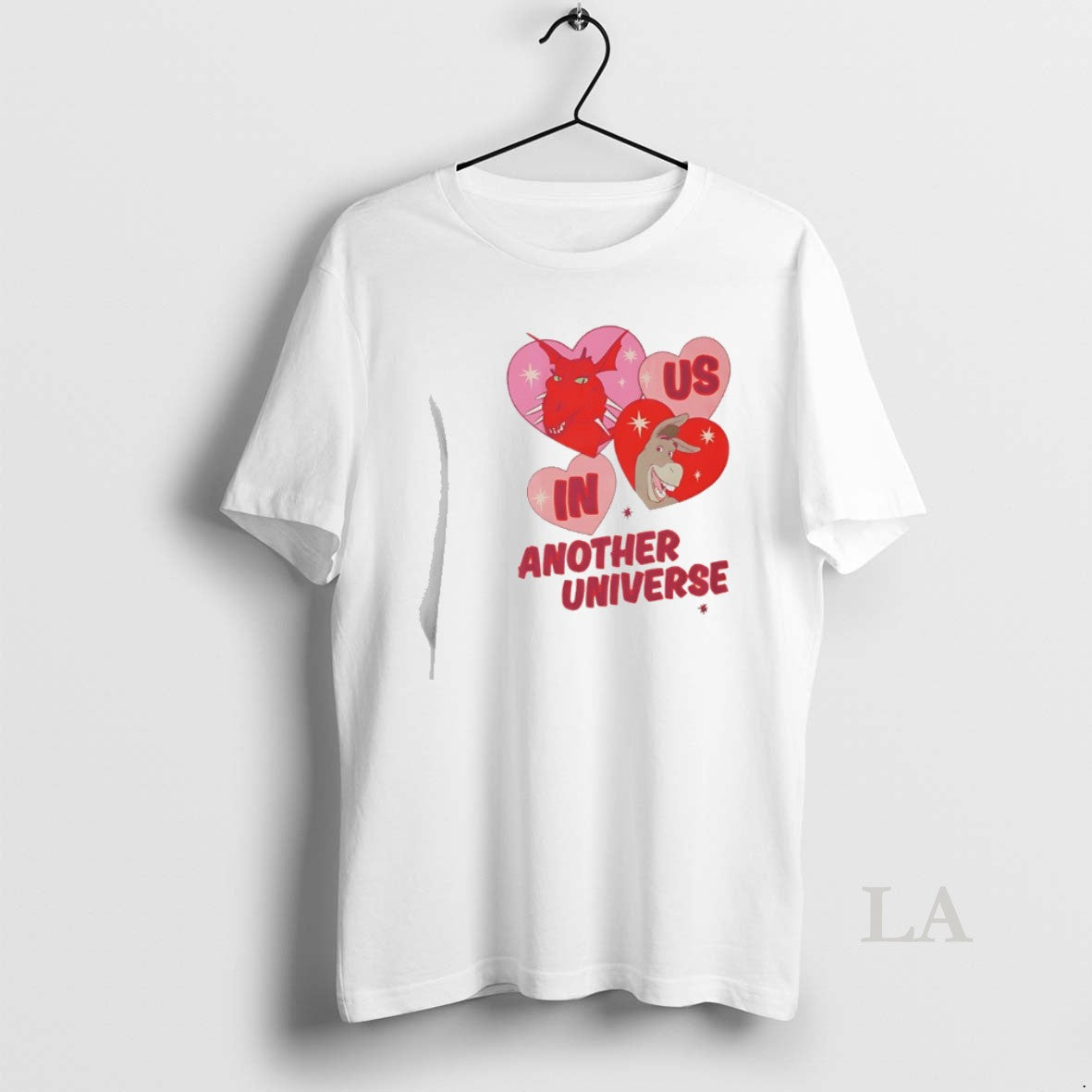 Original Dragon And Donkey Is In Another Universe Heart Valentines T-Shirts, Hoodie, Sweatshirt | AU18TeeNovaLab.com