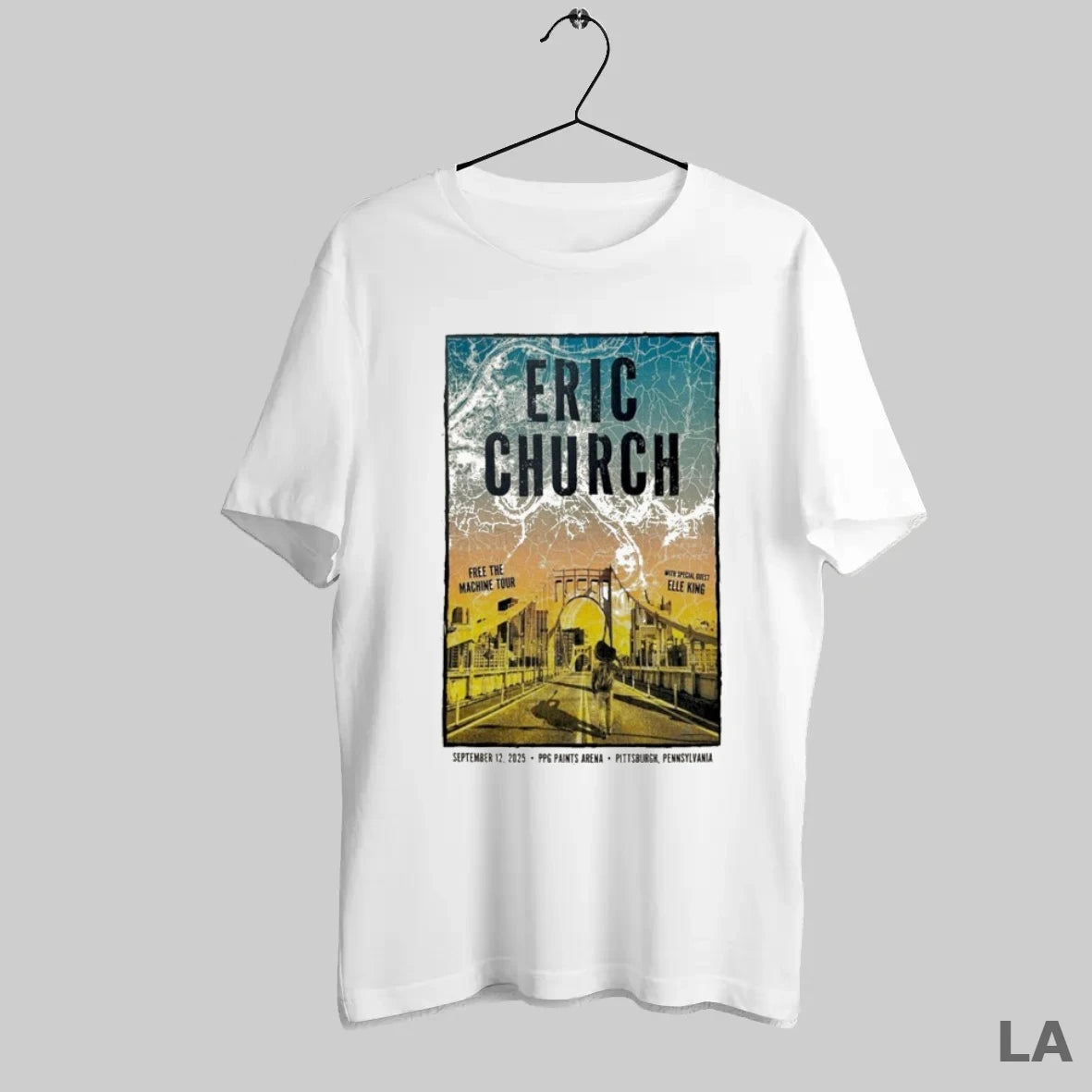Original Eric Church Sept 12 2025 Pittsburgh Pennsylvania