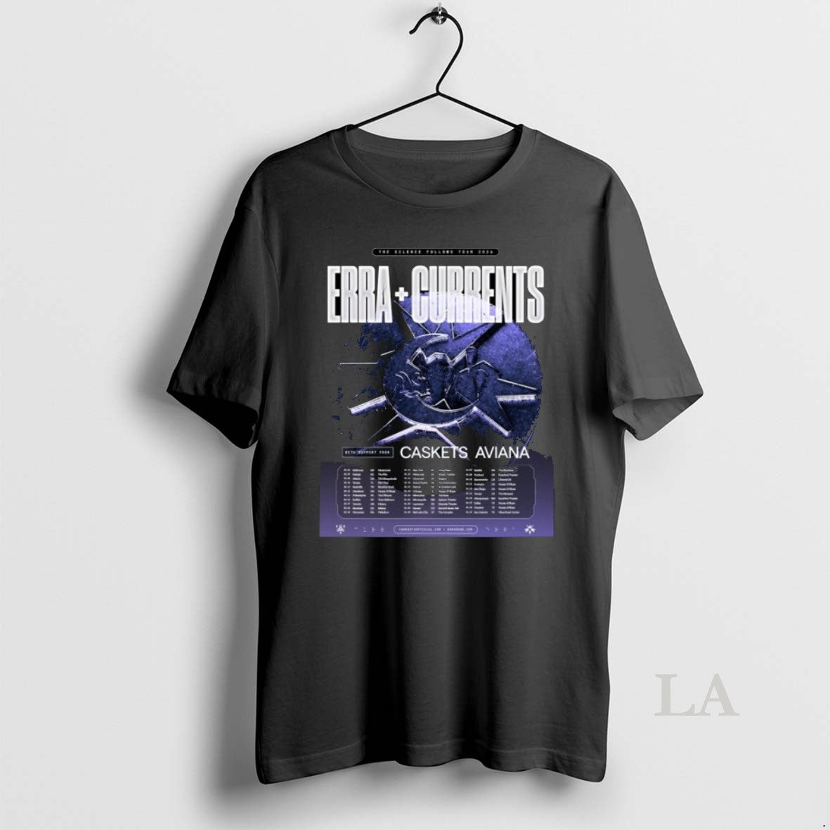 Original Erra Band And Currents The Silence Follows Tour 2026 Dates T-Shirts, Hoodie, Sweatshirt | AU18TeeNovaLab.com