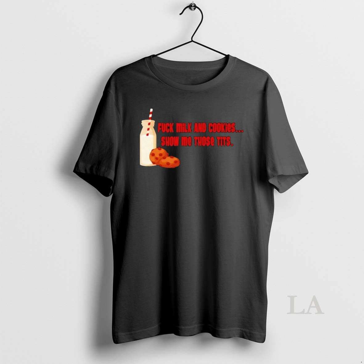 Original Fck Milk And Cookies Show My Those Tits T-Shirts, Hoodie, Sweatshirt | AU18TeeNovaLab.com