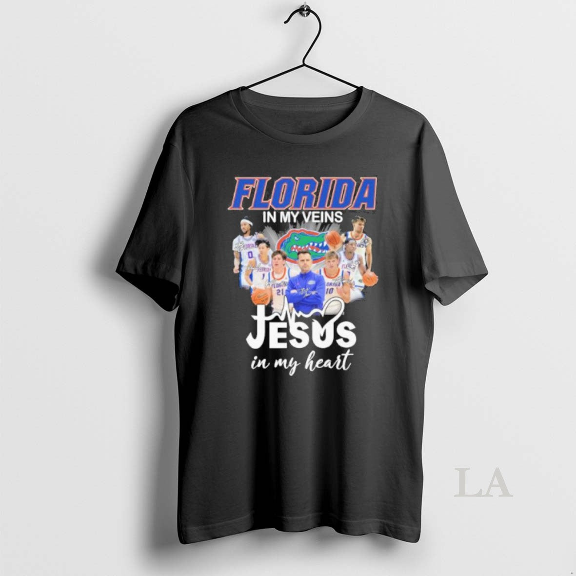 Original Florida Mens Basketball In My Veins Jesus In My Heart T-Shirts, Hoodie, Sweatshirt | AU18TeeNovaLab.com