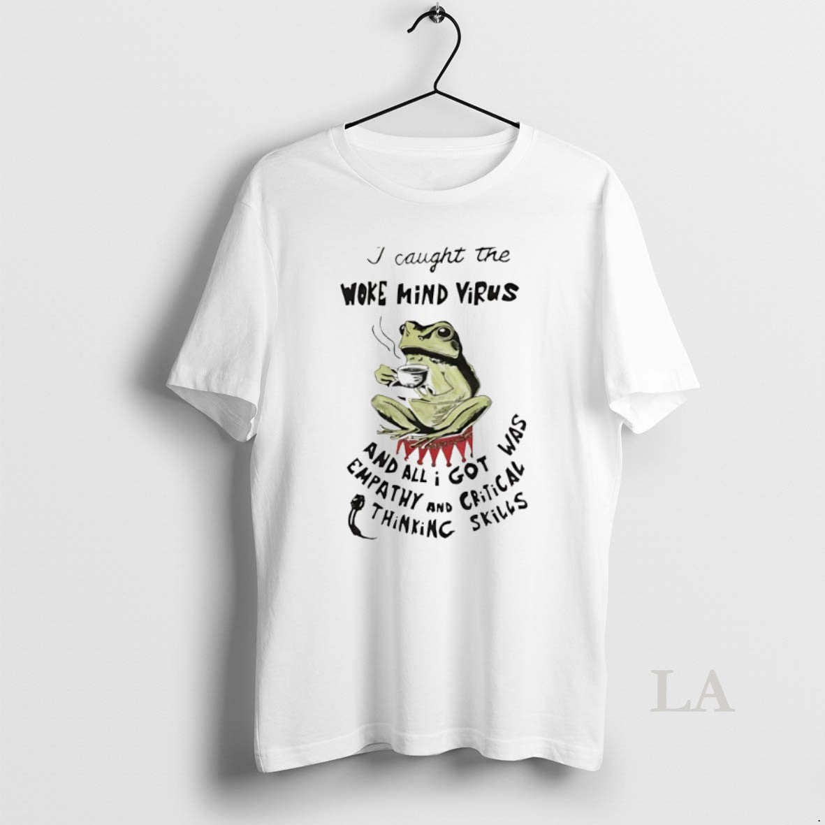 Original Frog I Caught The Woke Mind Virus