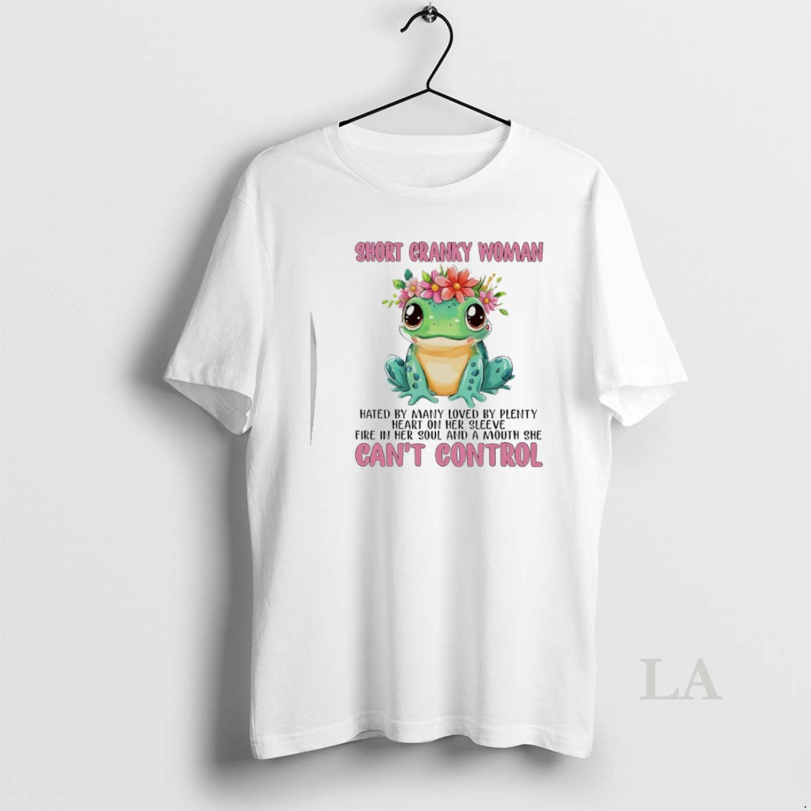 Original Frog Short Cranky Woman Hated By Many Loved By Plenty Heart On Her Sleeve
