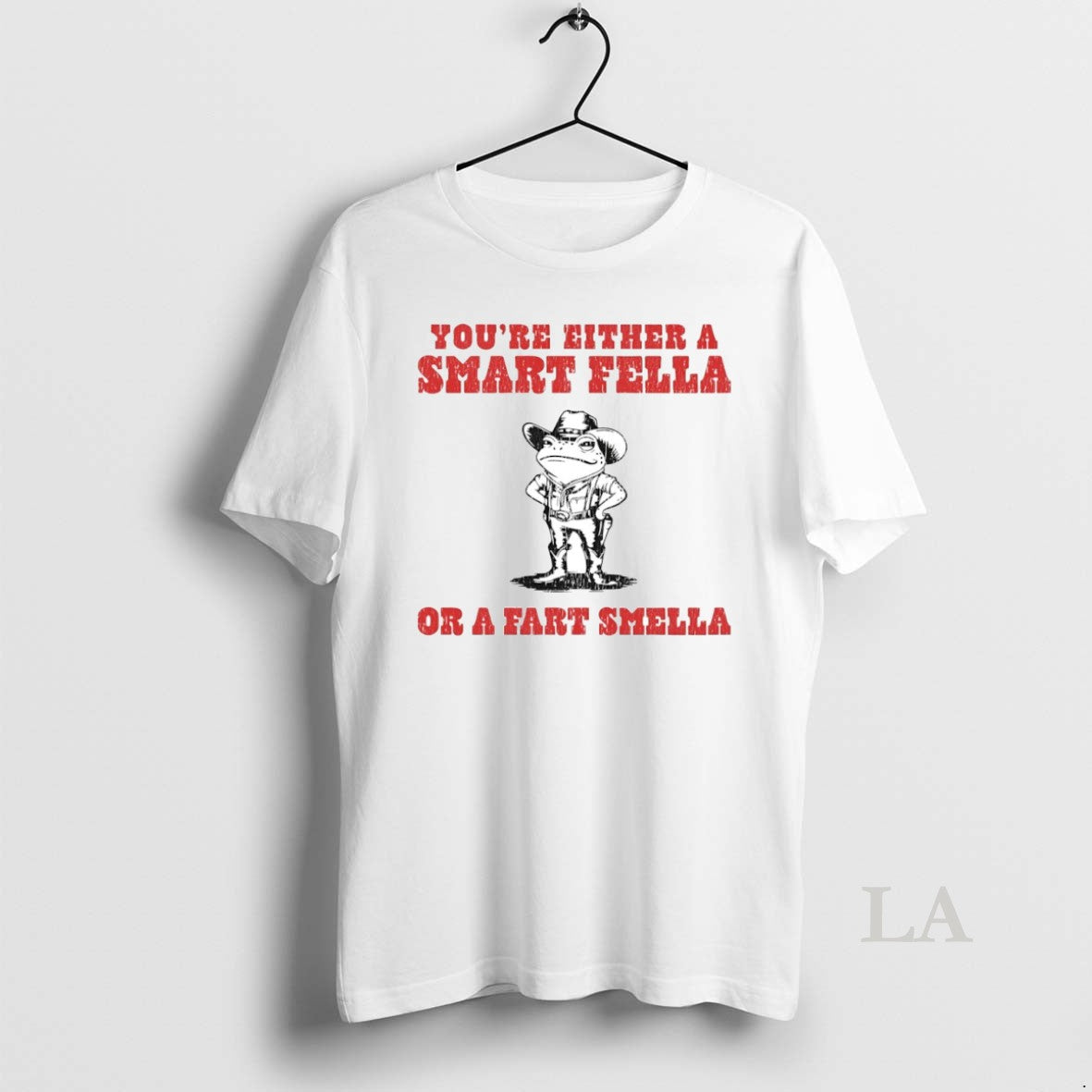 Original Frog Youre Either A Samert Fella Or A Fart Smella Circle T-Shirts, Hoodie, Sweatshirt | AU18TeeNovaLab.com