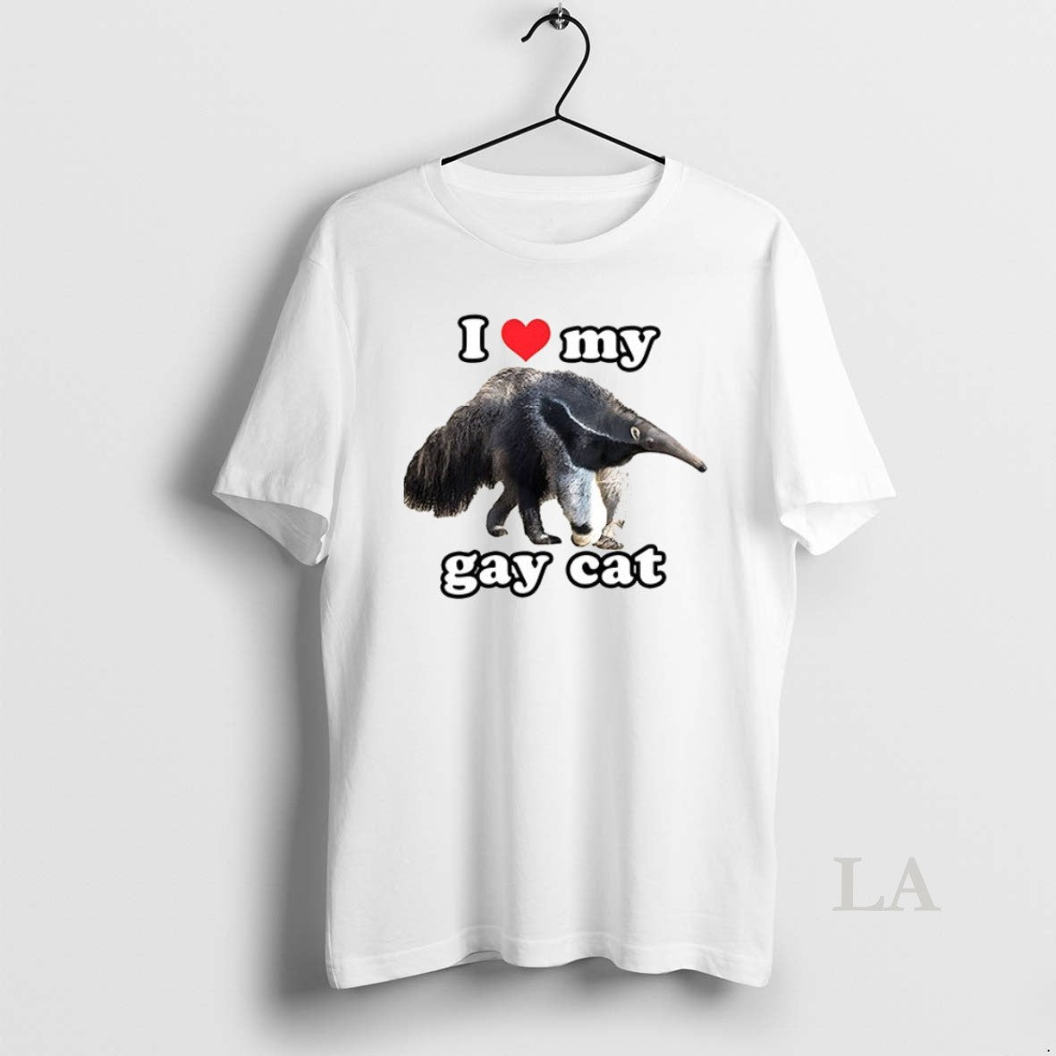 Original Giant Anteater I Love My Gay Cat Ceramic Ceramic And Classic Dad Cap