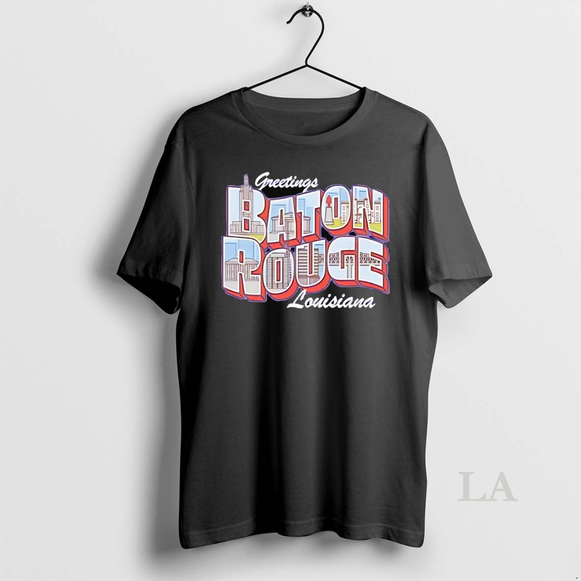 Original Greetings Baton Rouge Louisiana Skyline