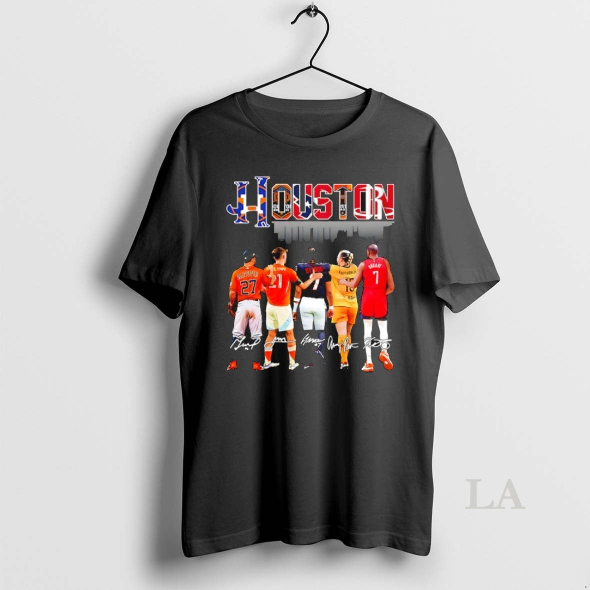 Original Houston Sports Team Skyline Players Signature T-Shirts, Hoodie, Sweatshirt | AU18TeeNovaLab.com