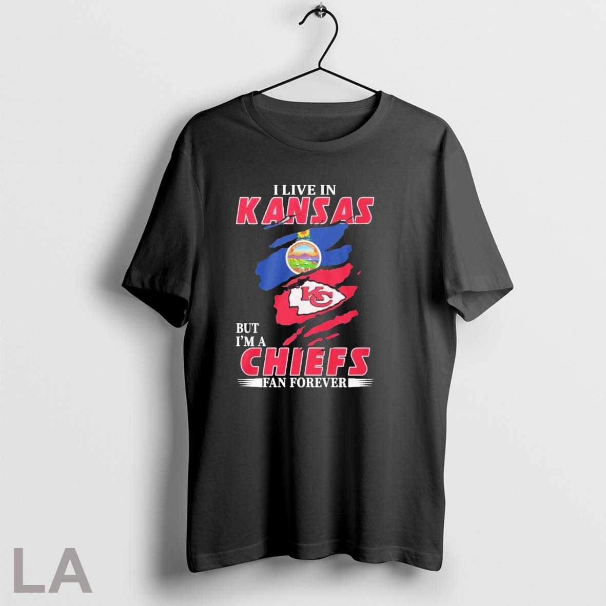 Original I Live In Kansas And Im A Kansas City Chiefs Fan Forever