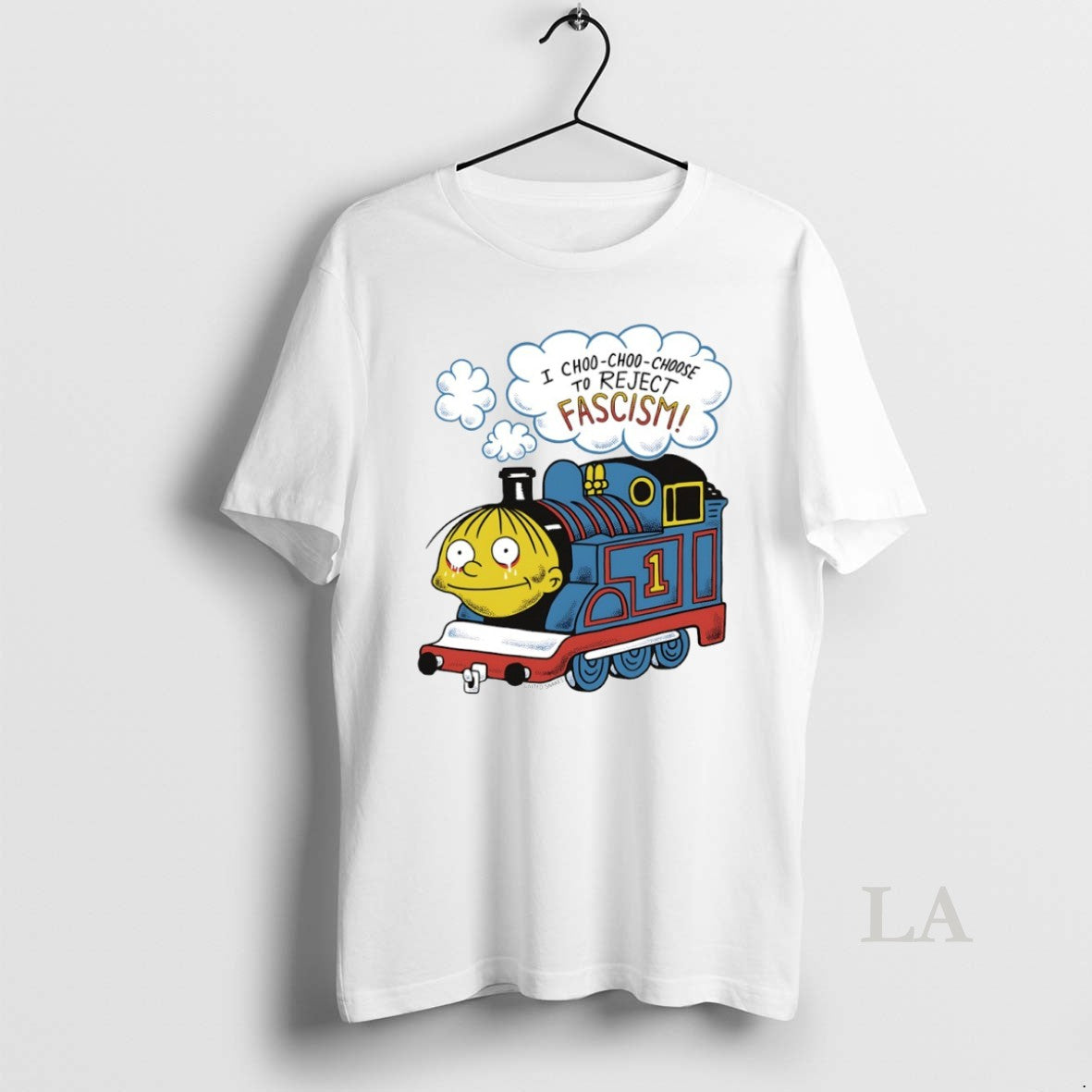 Original I Choo Choo Choose To Reject Fascism Circle T-Shirts, Hoodie, Sweatshirt | AU18TeeNovaLab.com
