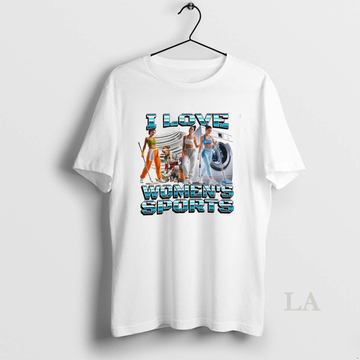 Original I Love Womens Sports Housework Satirical