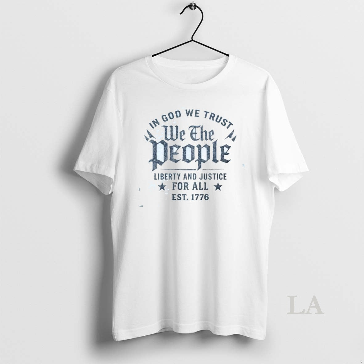 Original In God We Trust We The People Liberty And Justice For All Est 1776