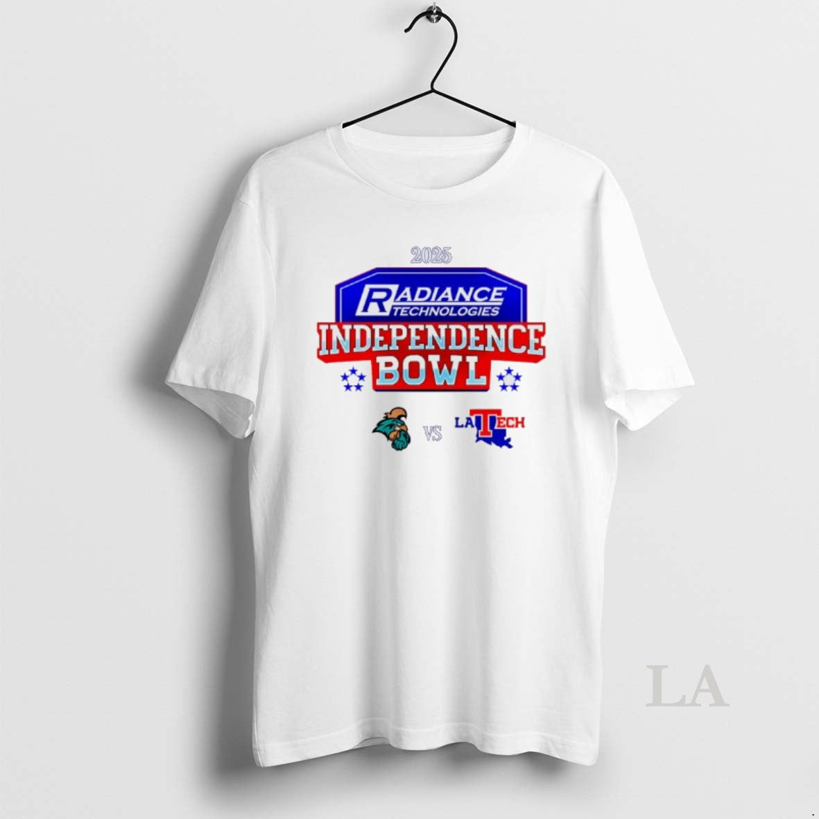 Original Independence Bowl 2025 Coastal Carolina Vs Louisiana Tech T-Shirts, Hoodie, Sweatshirt | AU18TeeNovaLab.com