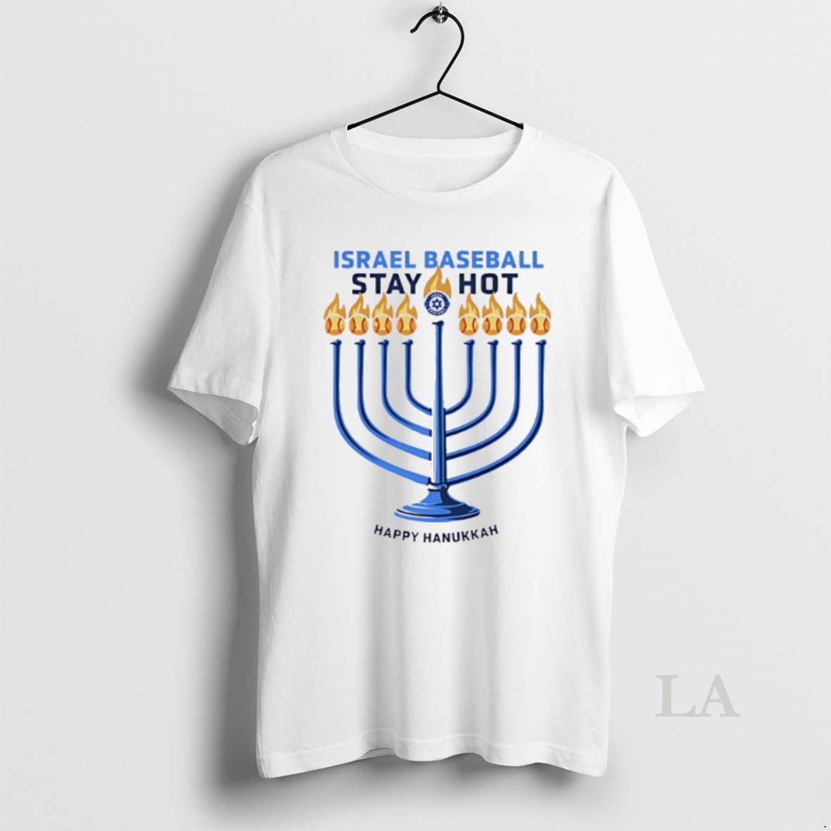 Original Israel Baseball Stay Hot Happy Hanukkah T-Shirts, Hoodie, Sweatshirt | AU18TeeNovaLab.com