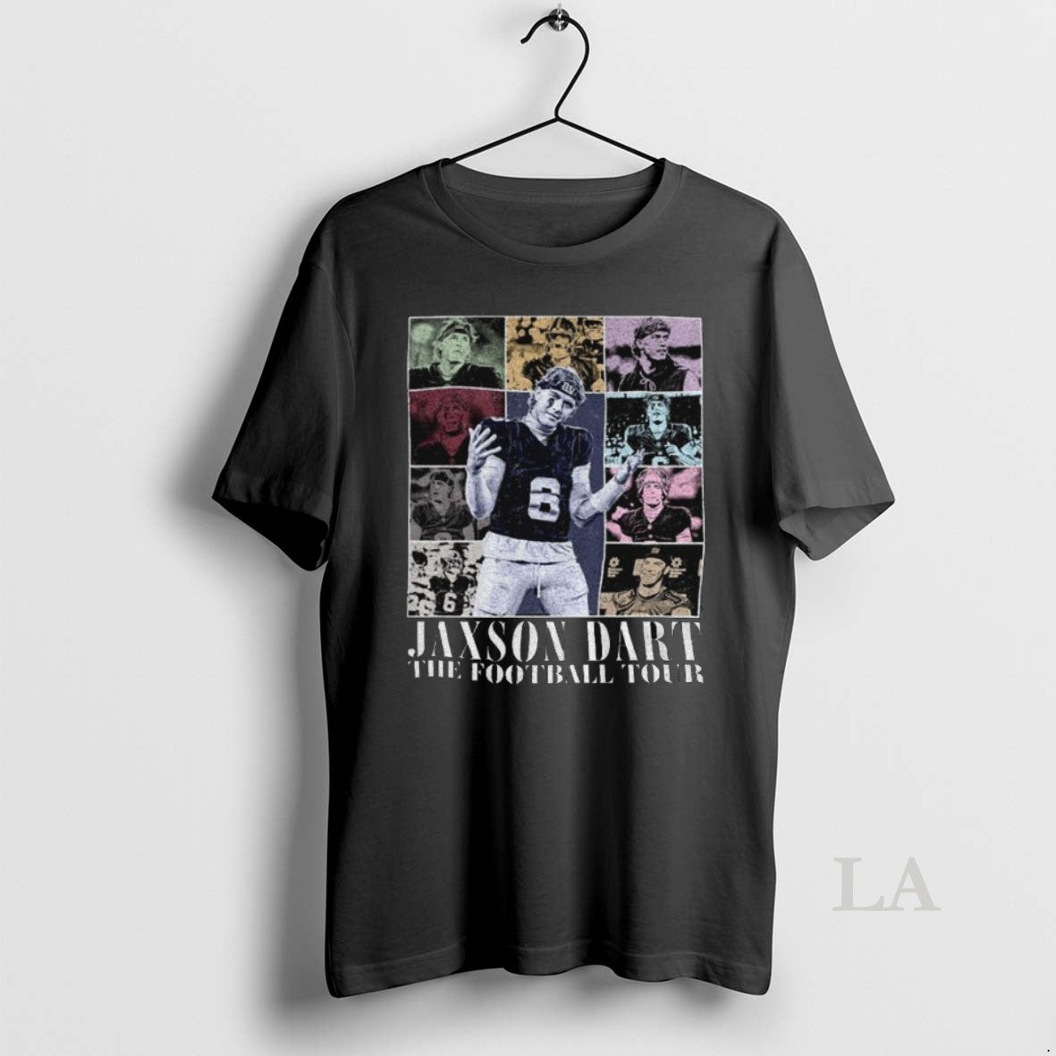 Original Jaxson Dart Vintage New York Giants Football Eras Tour