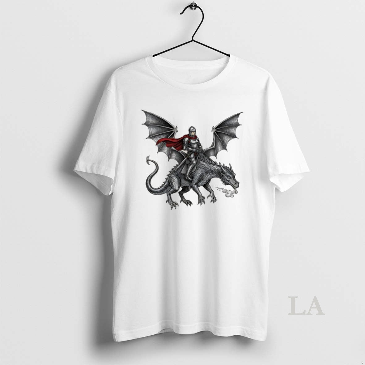 Original Knight Riding Dragon Art T-Shirts, Hoodie, Sweatshirt | AU18TeeNovaLab.com
