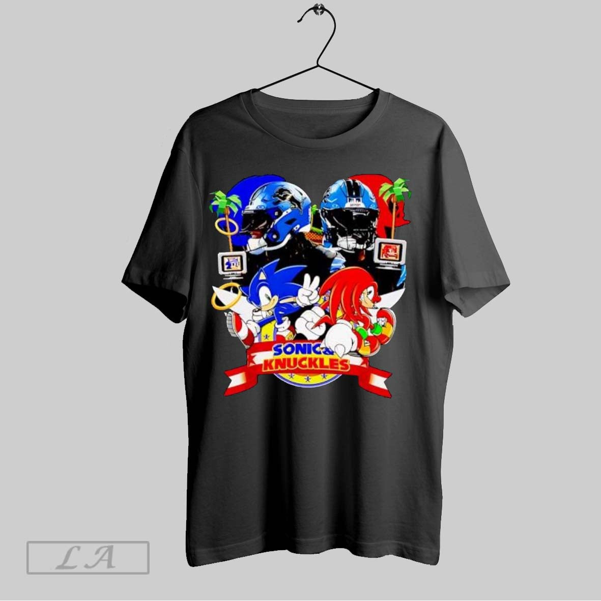 Original Knuckles Detroit Lions Football Players Funny