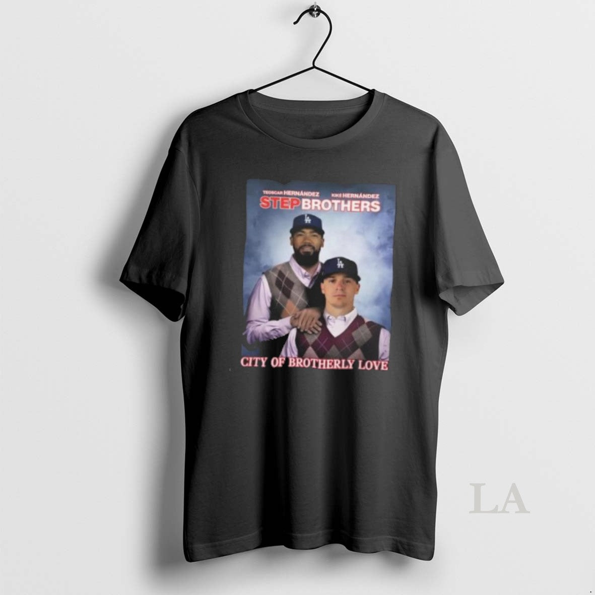 Original Los Angeles Dodgers Hernandez Bros Step Brothers City Of Brotherly Love 2025