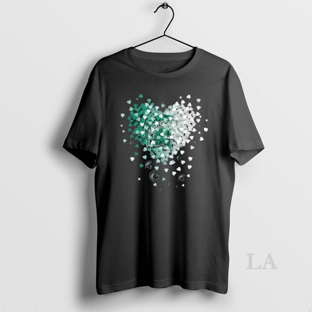 Original Michigan State Spartans Football Fans Hearts And Soul T-Shirts, Hoodie, Sweatshirt | AU18TeeNovaLab.com