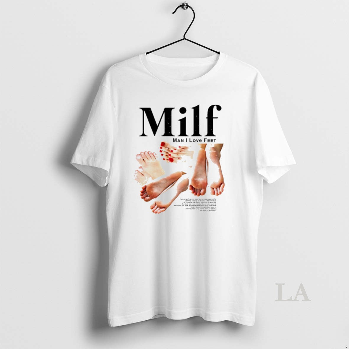 Original Milf Man I Love Feet Graphic
