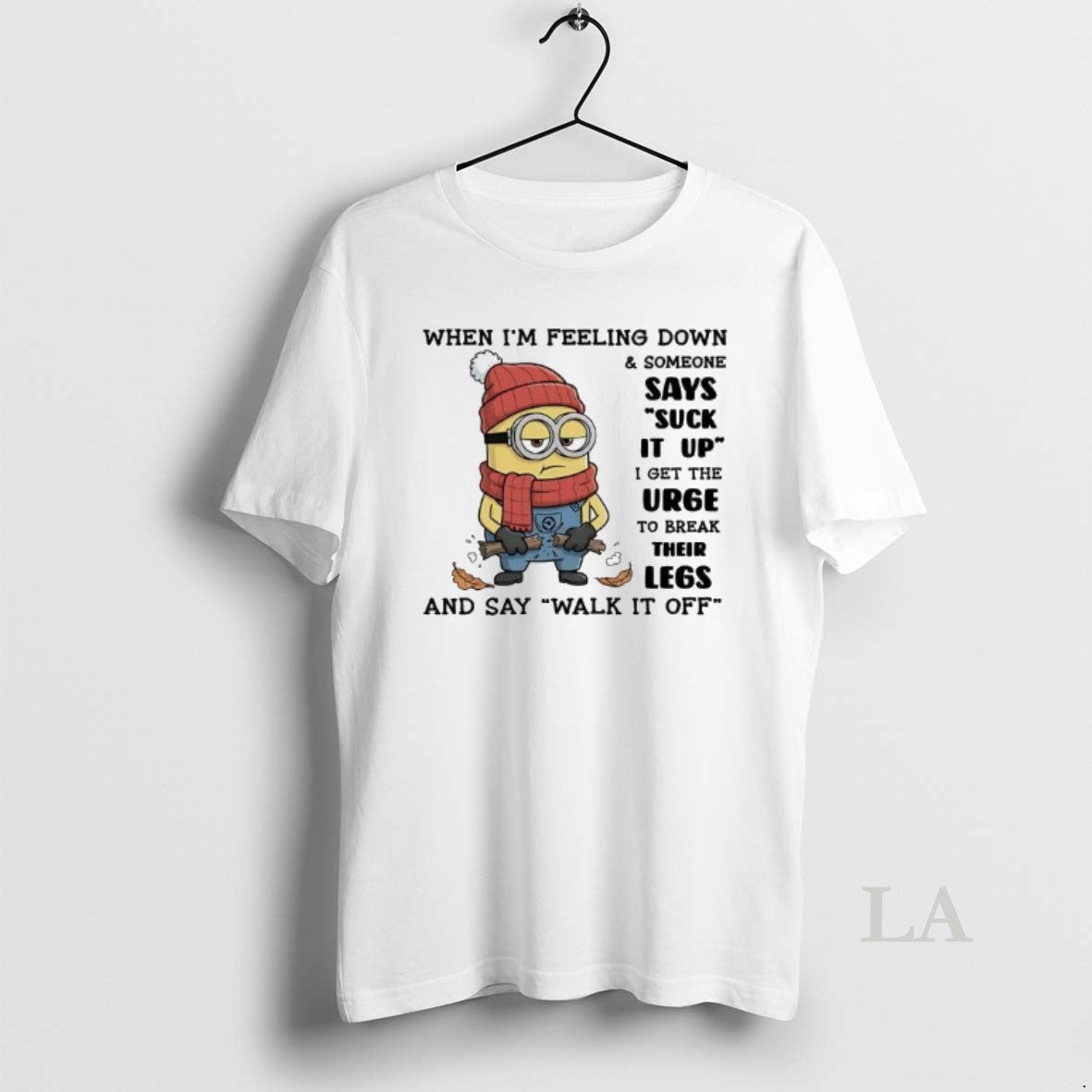 Original Minion When Im Feeling Down And Someone Says Suck It Up T-Shirts, Hoodie, Sweatshirt | AU18TeeNovaLab.com