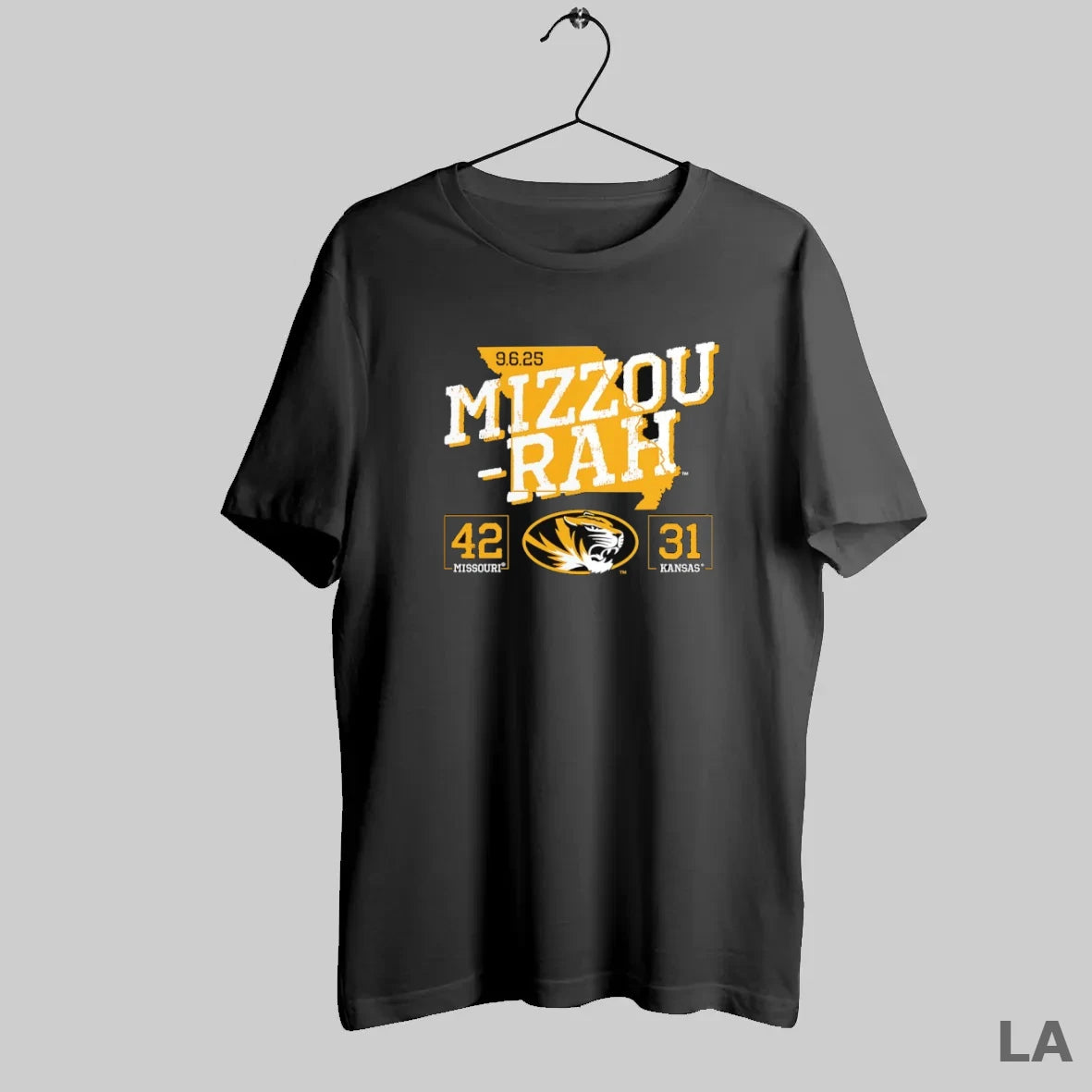 Original Mizzou Rah 42 31 Missouri Tigers Vs Kansas Jayhawks 2025