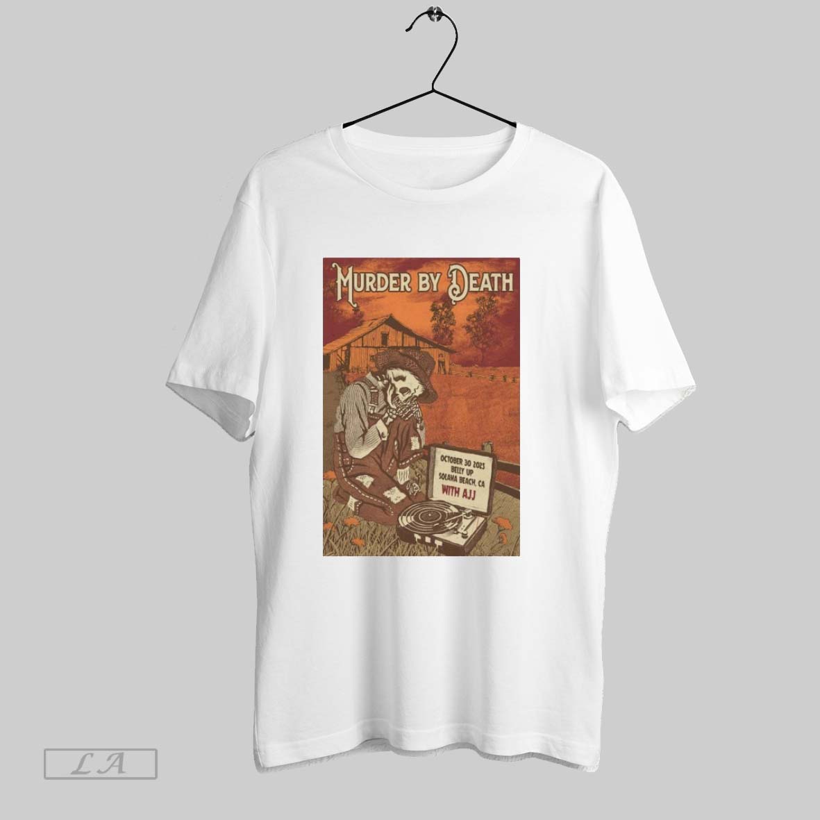 Original Murder By Death Solana Beach Ca Tour 2025 Skeleton
