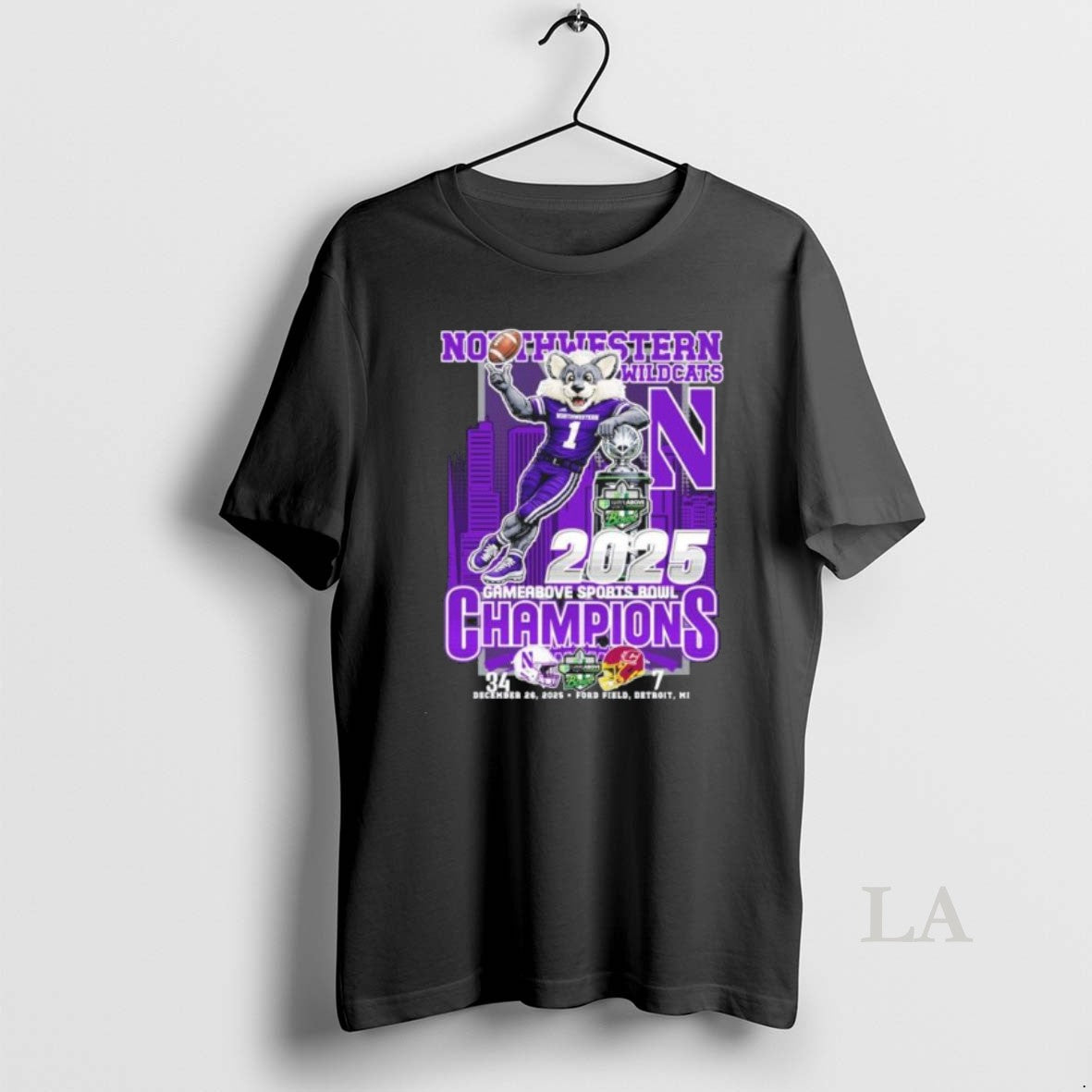 Original Northwestern Wildcats Mascot 2025 Gameabove Sports Bowl Champions T-Shirts, Hoodie, Sweatshirt | AU18TeeNovaLab.com
